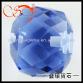 checker faceted cubic zirconia brilliant cut ball bead(GLBA-3-103)